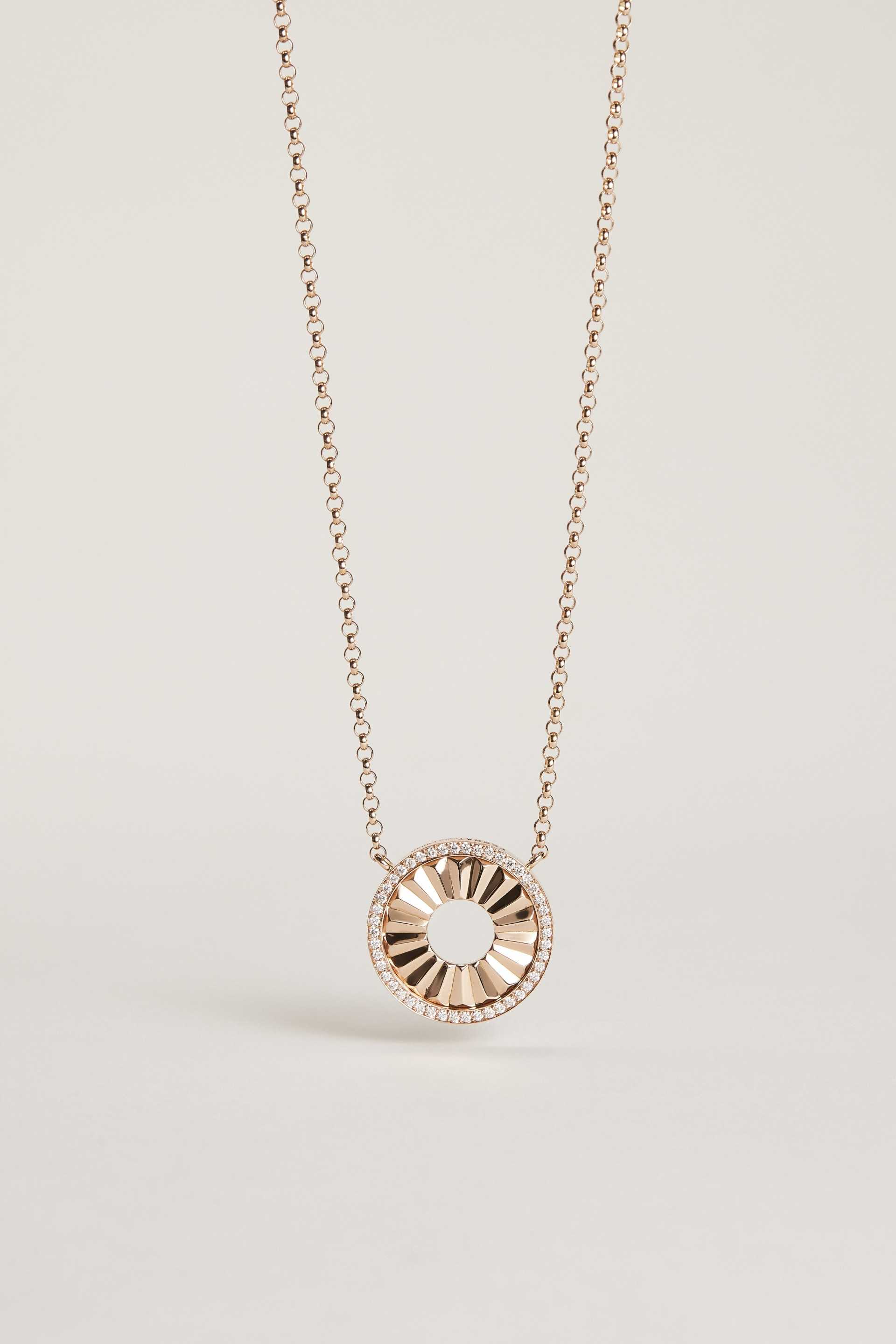 Persona Rayon Necklace Rose Gold