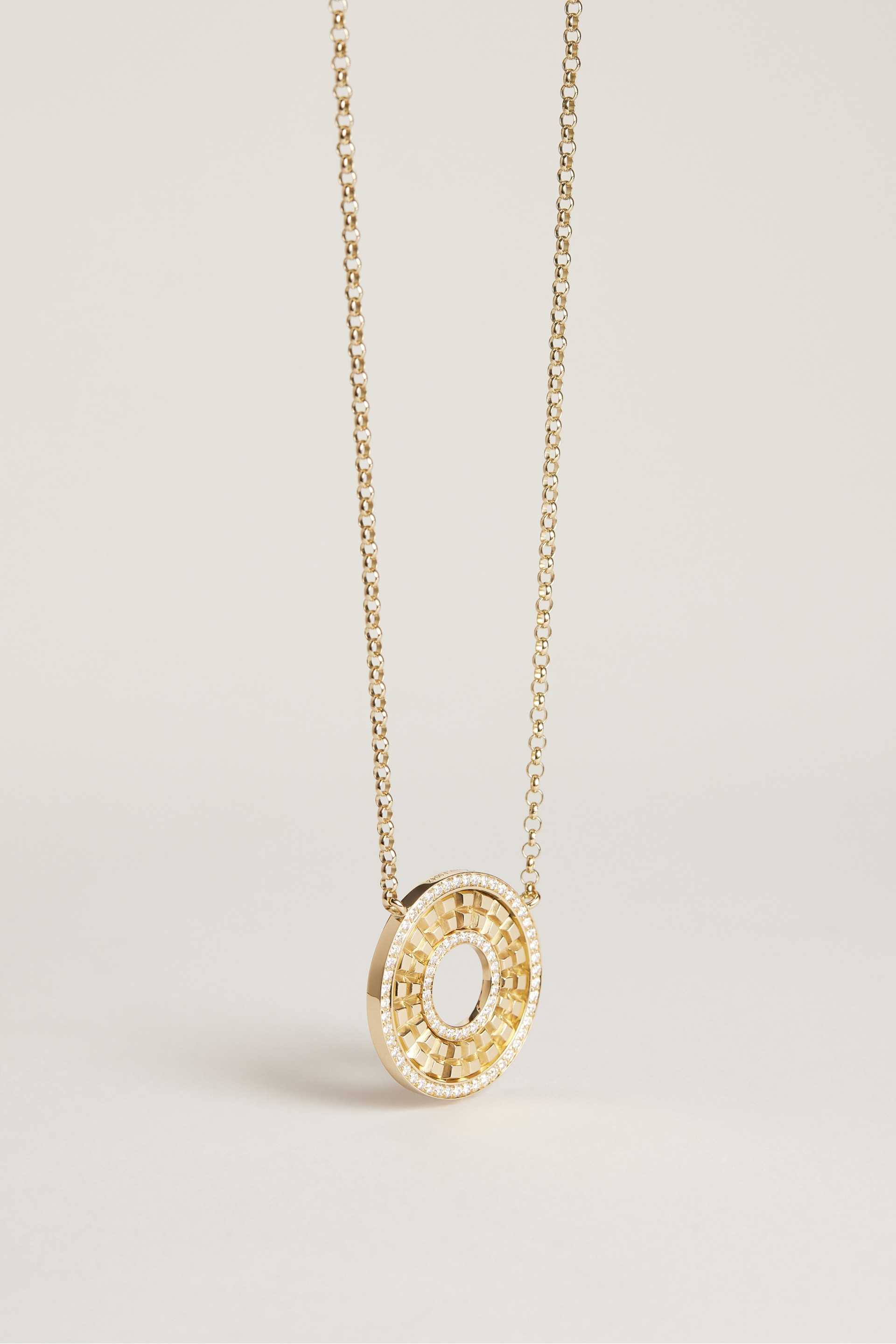 TRIOMPHE COLLIER DOUBLE ROND - Or Jaune